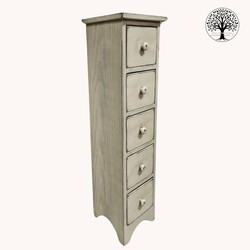 Five Drawer Candlestand - 39" x 8.5" x 9"