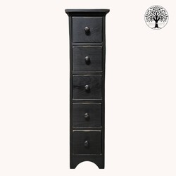 Five Drawer Candlestand - 39" x 8.5" x 9"