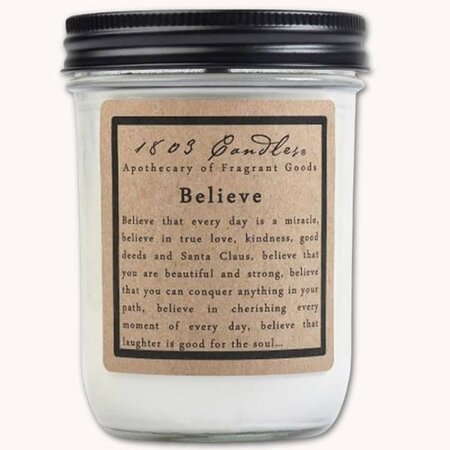 1803 Believe Candle