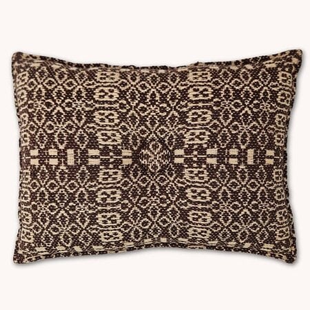 Wentworth Coverlet Pillow Chocolate Tan