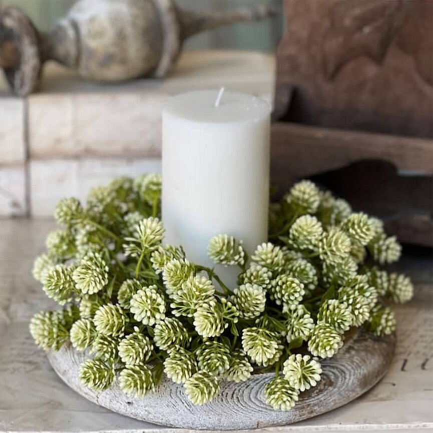 Wil-O-Wisp Candle Ring Fresh - 10"