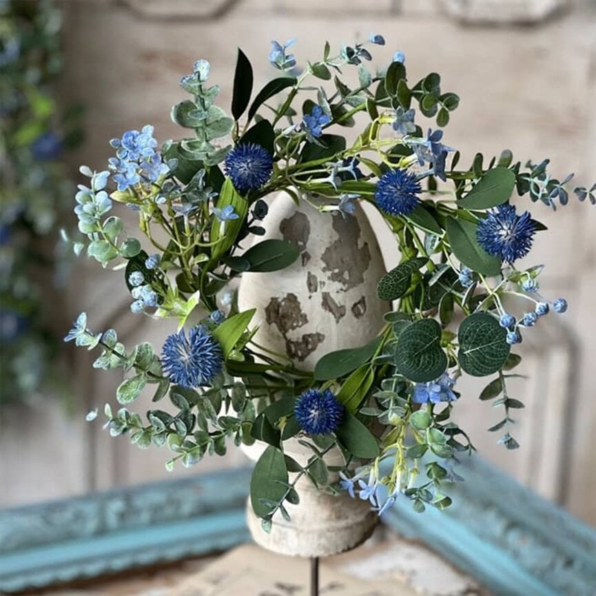 Bluet Fields Candle Ring - 10"