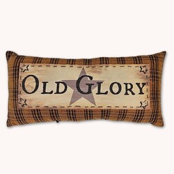 Old Glory Applique Pillow - 9"