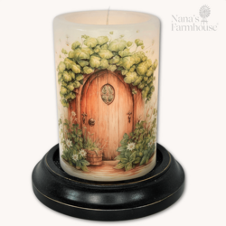 Irish Door Candle Sleeve - Vanilla