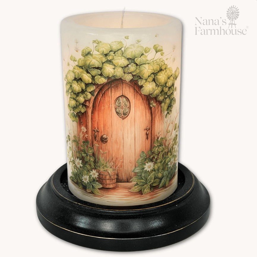 Irish Door Candle Sleeve - Vanilla