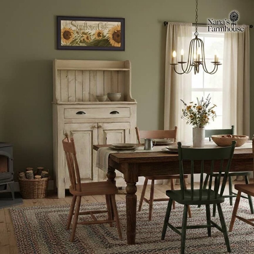 Two Door Hershey Cupboard Cotton White - 61" x 34" x 16"