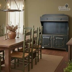 Water Bench, Black - 43" x 52" x 16"