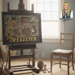 Kathy Graybill Hand Painted The Beekeeper Original Artwork - 21" x 27"
