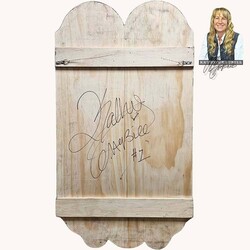 Kathy Graybill Hand Painted White Hare Inn Original Artwork Tavern Sign - 33" x 18.5"