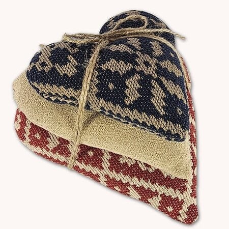 Coverlet Heart Pillows