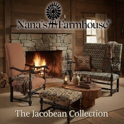 Jacobean Settle 46" | American Primitive Collection