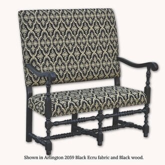 Jacobean Settle 46" AP