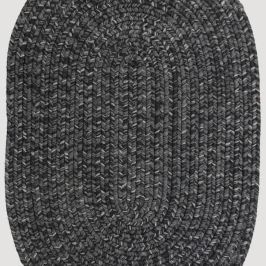 Black Ultra Durable Braided Rugs