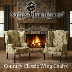 Country Classic Wing Chair | American Primitive Collection