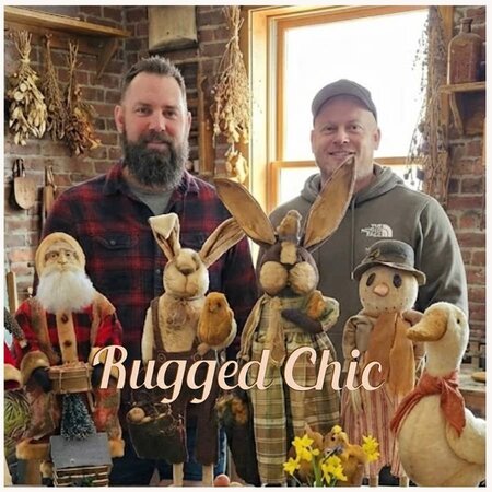 Rugged Chic Folk Art