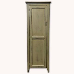 Primitive Cupboard with One Door & Keyhole - 60"