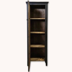 Primitive Cupboard with One Door & Keyhole - 60"