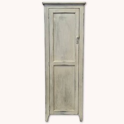 Primitive Cupboard with One Door & Keyhole - 60"