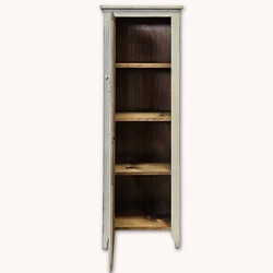 Primitive Cupboard with One Door & Keyhole - 60"