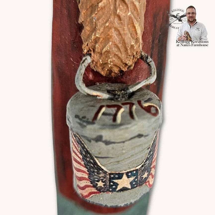 Patriotic Girl Rabbit with Americana Bucket - 11"