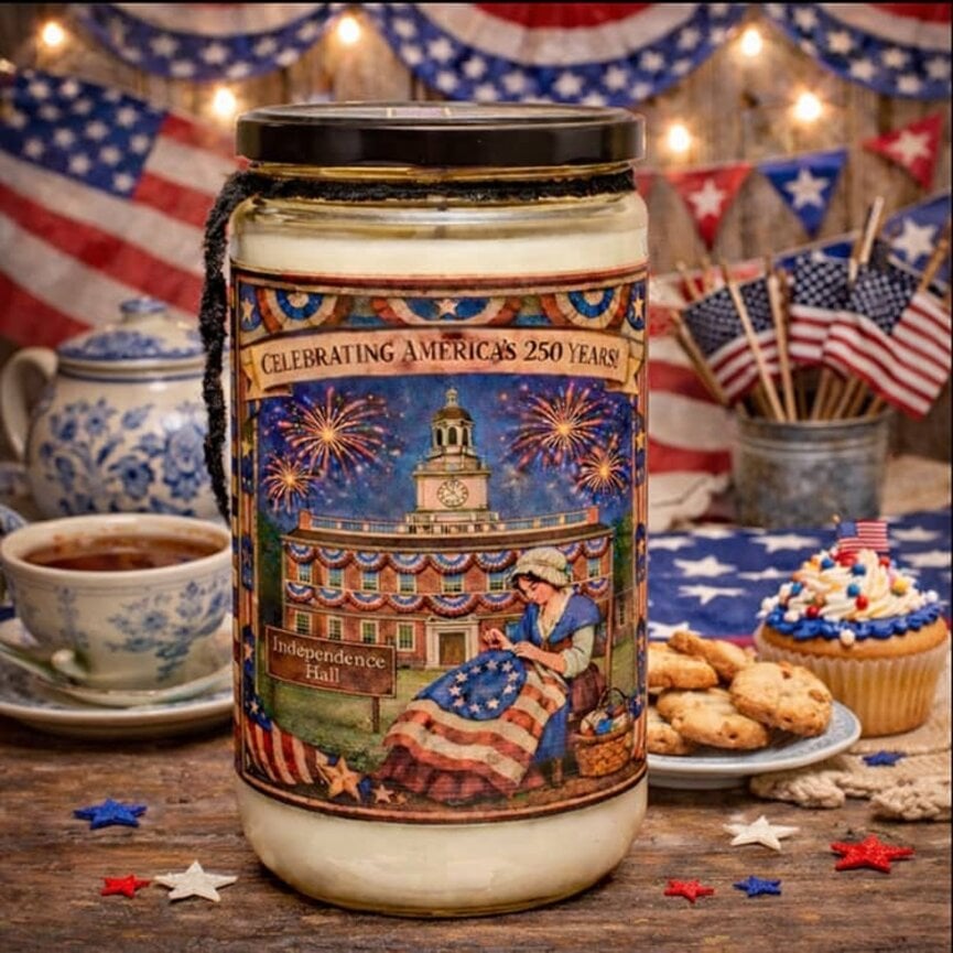 250th America Soy Jar Candle - 28oz