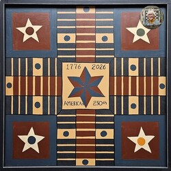 America's 250th Parcheesi Game Board - 18"