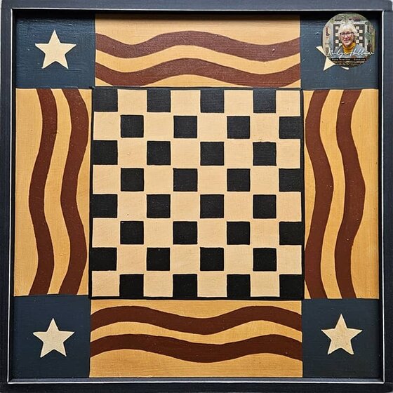 Stars & Stripes Checkerboard