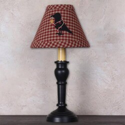 Crow & Berries Clip Lampshade - 6"