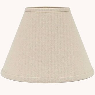 Osenburg Cream Clip Lampshade - 10"