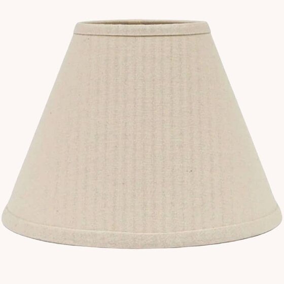 Osenburg Cream Clip Lampshade - 10"