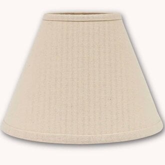 Farmhouse Solid Buttermilk Washer Lampshade - 14"