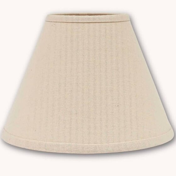 Farmhouse Solid Buttermilk Washer Lampshade - 14"