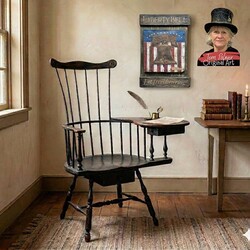 Terri Palmer Hand Painted Liberty Bell - 11" W x 16" T