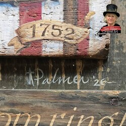 Terri Palmer Hand Painted Liberty Bell - 11" W x 16" T