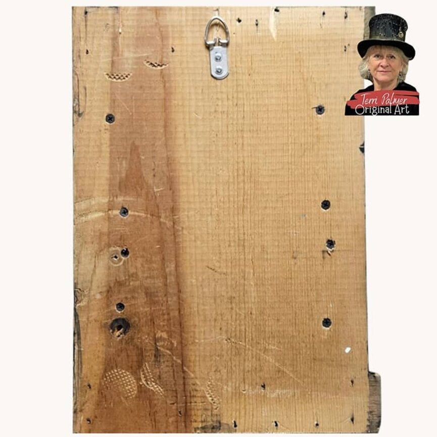 Terri Palmer Hand Painted Moonlight Meadow - 11" x 16"