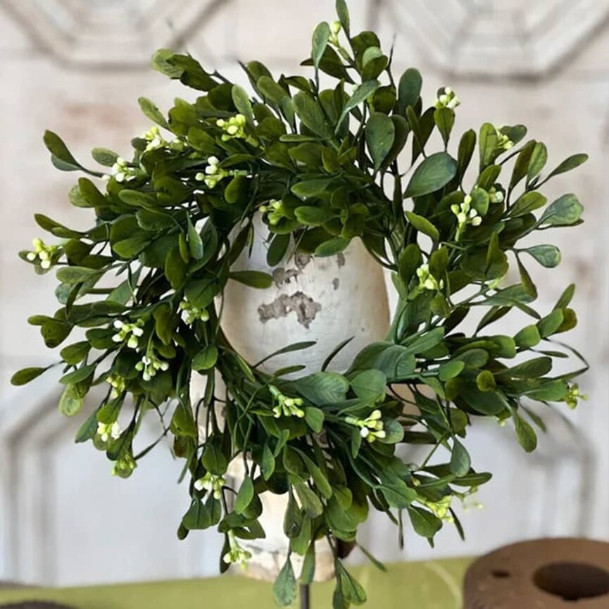 Connemara Greens Candle Ring - 10" Dia