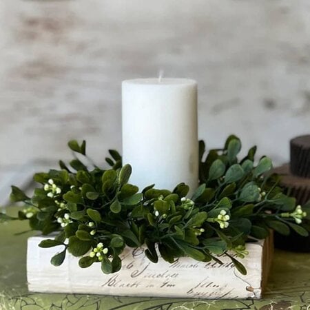 Connemara Greens Candle Ring - 10" Dia