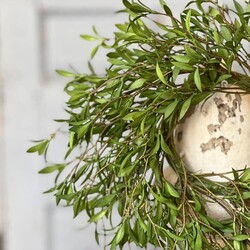 Sundial Leaves Candle Ring - 14" Dia