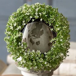 Elfin Blooms Candle Ring - 7" Dia