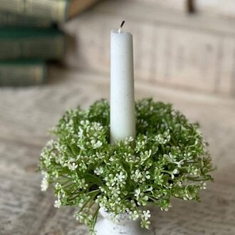 Elfin Blooms Candle Ring - 5.5" Dia