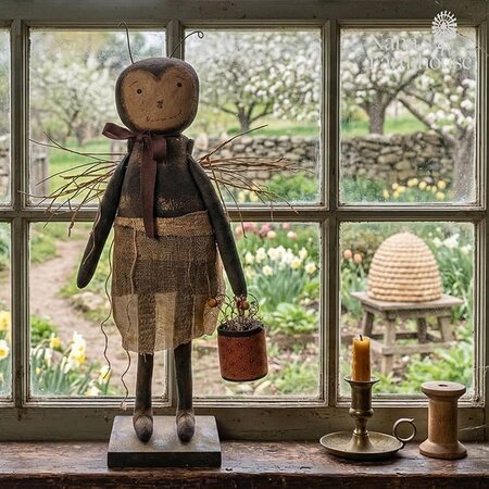 Betty Bee Doll with Bucket of Bees