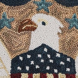 Sweet Land of Liberty Hooked Rug - 2' x 3'