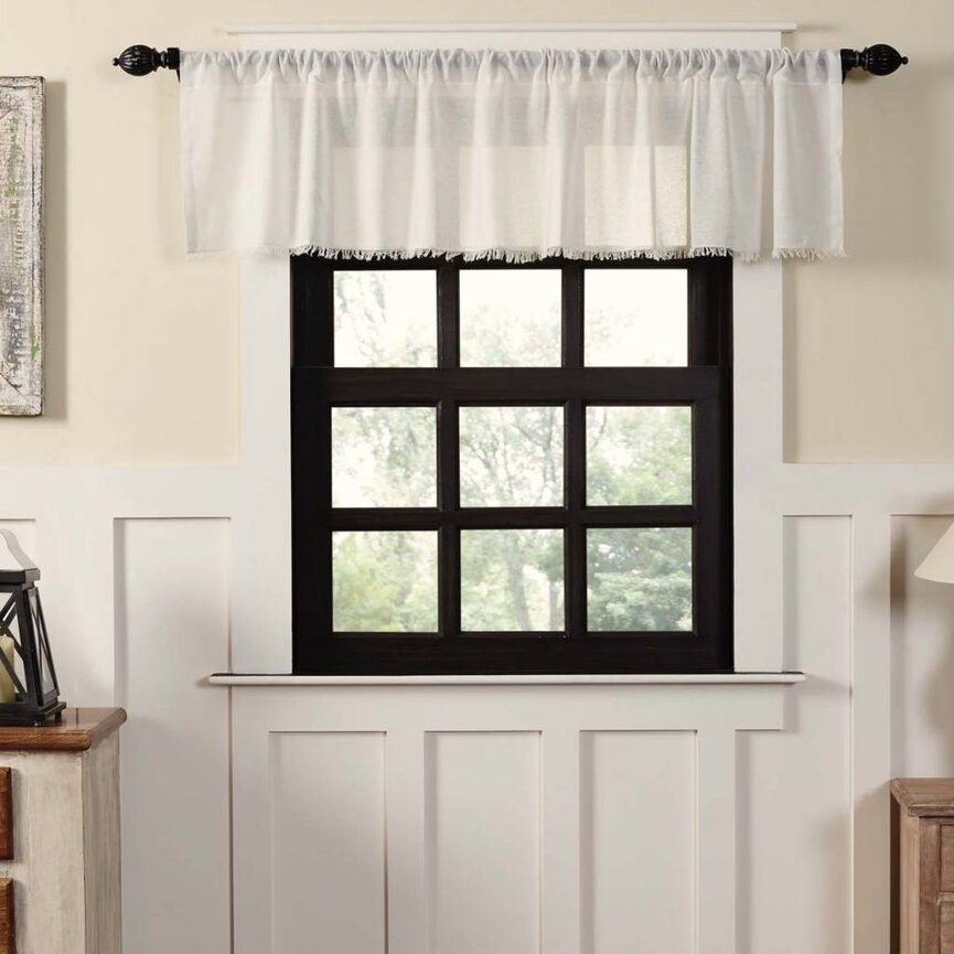 Tobacco Cloth Valance