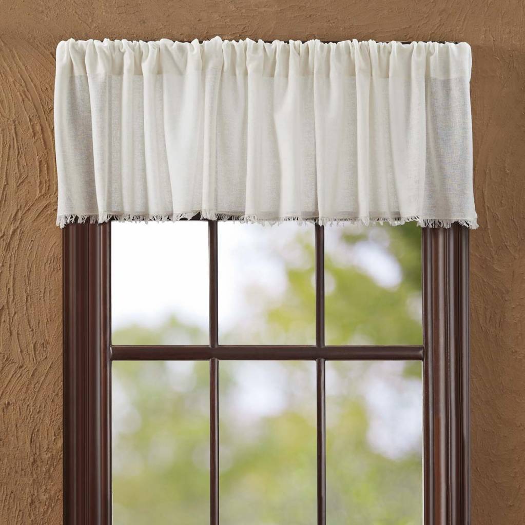 Tobacco Cloth Valance Tobacco Cloth Curtains Vhc Brands Nanas Farmhouse