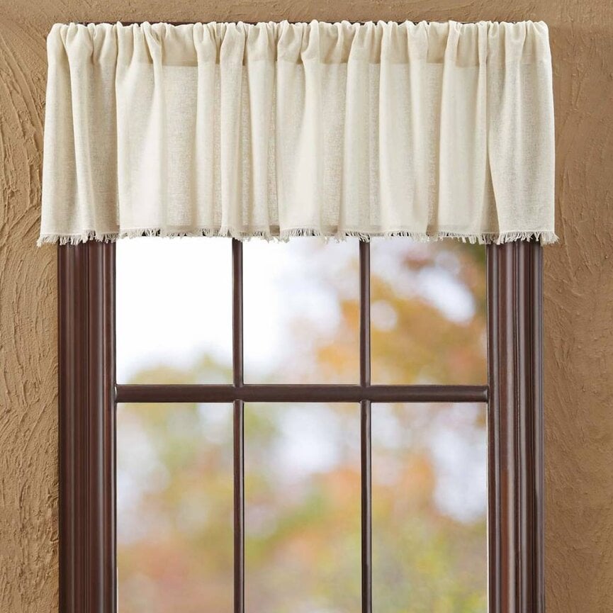 Tobacco Cloth Valance