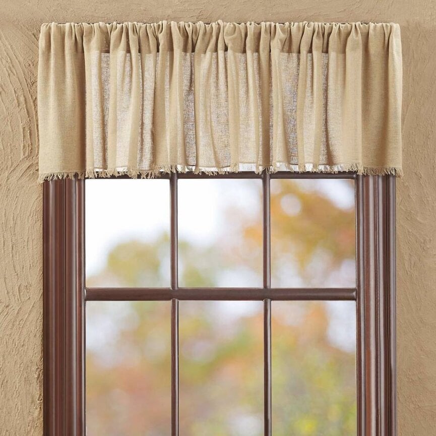 Tobacco Cloth Valance