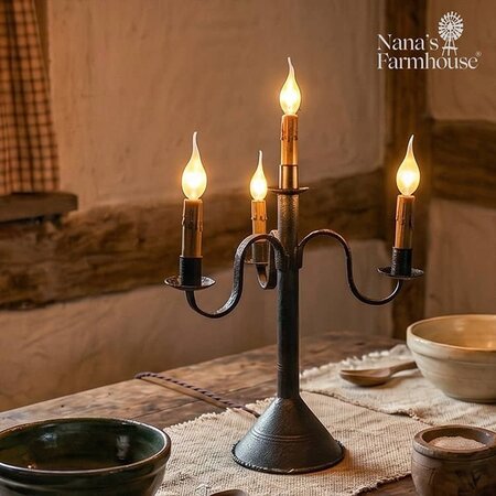 Four Light Candelabra Tall