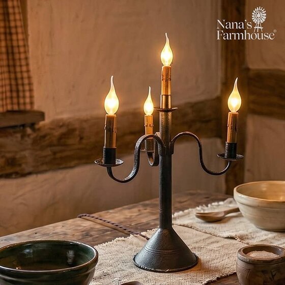 Four Light Candelabra Tall