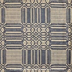 Windham Navy Tan Table Square - 34"