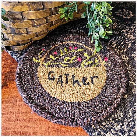 Hooked & Needle Punched Folk Art